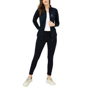 Chándal de mujer de color sólido, diseño y talla personalizados, precio bajo al por mayor, chándal de mujer de primera calidad hecho en Pakistán - Product Image 1