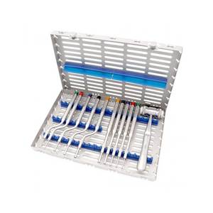 Kit de osteótomos cóncavos, instrumentos quirúrgicos dentales para cirugía oral, implantes y procedimientos óseos, uso hospitalario - Product Image 1