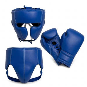 Guantes de Boxeo de Cuero para Atletas Profesionales, para Kickboxing, Entrenamiento, Sparring, Cómodos, Duraderos, con Cierre de Gancho y Bucle Personalizado - Product Image 1