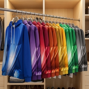 Sudadera con Capucha y Estampado Gráfico Personalizado para Hombre y Mujer, Ropa Casual de Calle - Product Image 6