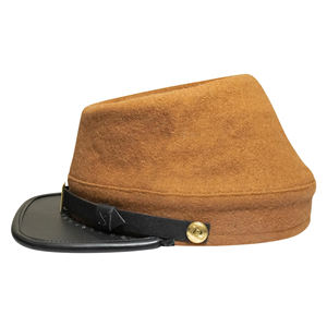 Gorras Kepis de Alta Calidad 100% Lana con Visera, Estándar Confederado Civil Americano, para Adultos, para Uso Diario - Product Image 3