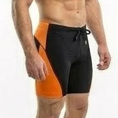 Men Drawstring Waist <b>Compression</b> <b>Shorts</b> Gym Trainer Slim Fit <b>Short</b> Pant Men Sportswear High Support Base Layer <b>Shorts</b> - Product Image 5
