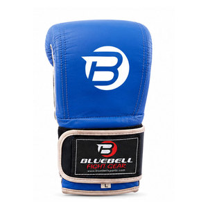 Gants de boxe en cuir de qualité professionnelle, légers, avec fermeture auto-agrippante réglable, pour l'entraînement au sac de frappe quotidien - Product Image 1