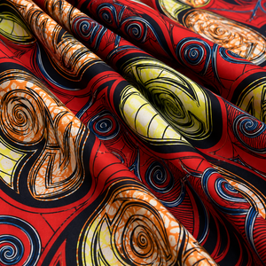Tela de Algodón con Estampado Africano de Alta Calidad y Ecológica, Textil Ankara, Tela con Estampado Batik, Color Personalizado, para Bolsos Artesanales de Mujer y Hombre - Product Image 1