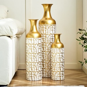 <b>Decorative</b> Metal <b>Vase</b> Tabletop Decor Hotel Home Decor Office Decor <b>Vase</b> Wedding Decor <b>Vase</b> Centerpiece <b>Vase</b> Wholesale Brass <b>Vase</b> - Product Image 3