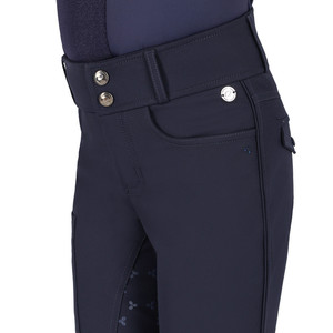 High Quality 4-way Stretch Horse Riding Breeches <b>Leggings</b> Tights <b>Equestrian</b> Wear Pants on Technical Fabric with Soft Feel - Product Image 4