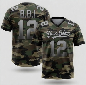 เสื้อรักบี้สีน้ำเงินอมเขียวไล่เฉดสีดำ แบบแห้งเร็ว พิมพ์ลายแบบ Sublimation สำหรับผู้ใหญ่ จำหน่ายเสื้อรักบี้แบบขายส่ง - Product Image 6