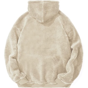 Nouvelle Arrivée 2026 – Sweat à Capuche Homme Personnalisé en Coton Sherpa Doux et Épais, Respirant, pour l'Automne - Product Image 5