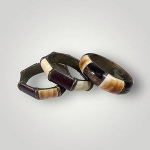 <b>Indian</b> Supplier Handmade Modern Eco-Friendly Round Horn <b>Bangle</b> Traditional Craft Bracelet for Gifting Natural Crafts - Product Image 4