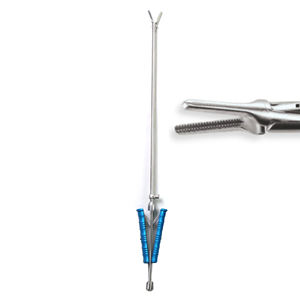 Pinzas DeBakey Premium de Acero Inoxidable, Eje de 5 mm, Mordazas de 2.8 mm, 25.5 cm de Longitud de Trabajo, 35.5 cm de Longitud Total, Mango Redondo – ZETOMEDPRO - Product Image 5