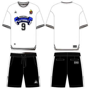 Camiseta de Baloncesto para Hombre, Tallas Grandes, Transpirable, con Estampado por Sublimación, 100% Poliéster, Logotipo Personalizado, Equipo Personalizado - Product Image 3