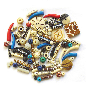 Natural Bone <b>Beads</b> Mix <b>Crystal</b> Lampwork Glass <b>Beads</b> Assorted Sizes Jewelry Making Loose <b>Beads</b> Bulk Wholesale Craft Supply - Product Image 1