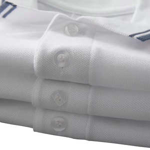 Camiseta de Hombre Bordada de Corte Clásico Personalizada de Fábrica, Camisetas Polo de Golf Casuales de Moda para Hombre - Product Image 6