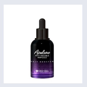 เซรั่มบำรุงผิวหน้าสูตรเกาหลี Cell By Cell Azulene Anti-Trouble Ampoule 50 มล. เซรั่มลดเลือนริ้วรอย เซรั่มเพิ่มความกระจ่างใส เซรั่มบำรุงผิวหน้าเพิ่มความชุ่มชื้น - Product Image 2