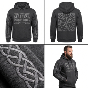 Sweat à capuche streetwear ample personnalisé en polaire respirante 220g en polyester, avec broderie et imprimé, délavage minéral vintage, grammage lourd - Product Image 4
