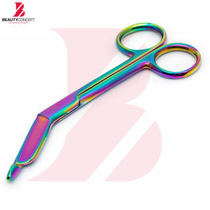 Tijeras para Vendajes de 5.5 Pulgadas, Multicolores, Quirúrgicas, Médicas, de Acero Inoxidable de Alta Resistencia, para Enfermería, Trauma y Primeros Auxilios - Product Image 5