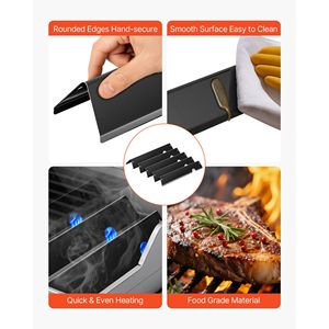 Barre Flavorizer/Deflettori di Calore da 17 Pollici per Weber Genesis II 310 315 335 340 E/S 325s ES/SX 325s - Accessorio di Ricambio per Griglia - Product Image 4