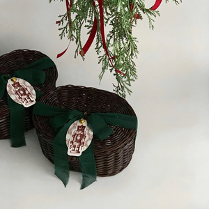Handmade Rattan <b>Ramadan</b> <b>Gift</b> <b>Box</b> Eco Friendly Eid Mubarak <b>Gift</b> Basket with Lid Natural Woven Storage Basket for Dates Chocolates - Product Image 5