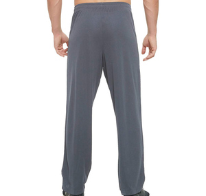 Custom Men's Trousers Men's Pants Streetwear Loose Breathable <b>Joggers</b> Gym Running Sweat <b>Stacks</b> Pant Cotton Wide Leg Fit Pant - Product Image 5