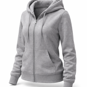 Sudadera con capucha gris personalizada al por mayor para hombre - Sudadera con capucha de invierno 100% algodón para hombre, diseño personalizado al por mayor, directo de fábrica - Product Image 3