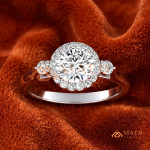 Round Cut Moissanite <b>Solitaire</b> <b>Ring</b> <b>Silver</b> Engagement <b>Ring</b> for Women Elegant Bridal Jewelry Anniversary Gift - Product Image 1