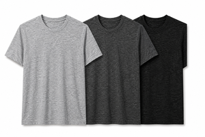 เสื้อยืดผู้ชายเนื้อผ้าเฮเทอร์เรด แห้งเร็ว 100% โพลีเอสเตอร์ สีพื้น โลโก้ด้านหน้า ระบายอากาศได้ดี คอกลม แขนสั้น สวมใส่สบาย รับผลิตตามแบบ OEM - Product Image 3