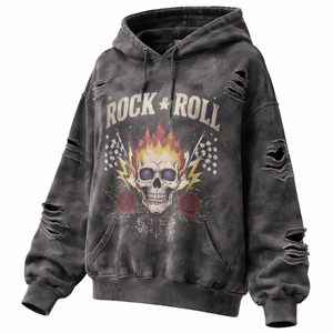 Sudadera Desgastada con Efecto Desgarrado para Mujer, al por Mayor - Opciones Elegantes Directamente del Fabricante - Product Image 3