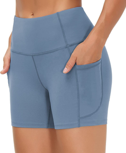 Shorts Deportivos de Cintura Alta para Mujer, Pantalones de Yoga de Secado Rápido, Levanta Glúteos, Transpirables, para Correr, Gimnasio, Fitness y Yoga - Product Image 3