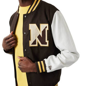 Chaquetas Varsity Personalizadas para Hombre 2026, al por Mayor, con Revestimiento, Diseño Nuevo, MOQ Bajo, Transpirables, con Logotipo Bordado en la Parte Delantera - Product Image 2