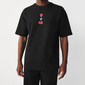 เสื้อยืดแขนสั้นยูนิเซ็กซ์ ผ้าฝ้าย 100% สกรีนลายด้วยความร้อน พิมพ์ลาย DTG ปักโลโก้ สกรีนลาย เสื้อยืดผู้ชาย เสื้อยืดแบบกำหนดเอง - Product Image 2