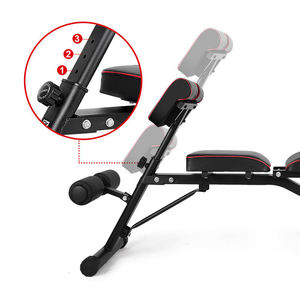 Banc de musculation multifonctionnel réglable et pliable pour exercices inclinés et déclinés - Product Image 5