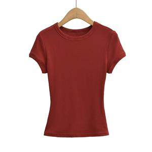 Womens Comfortable Short Sleeve O Neck Top Stylish Casual <b>Shirt</b> for Summer <b>Party</b> and Everyday Fashion - Product Image 3