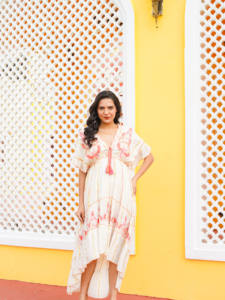 Robe longue en dentelle florale blanche pour femmes, robe bohème d'été, robe longue légère et fluide, tenue de villégiature, dentelle florale blanche Max - Product Image 5