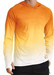 เสื้อฮู้ดดี้ตกปลาสำหรับผู้ชาย ป้องกันรังสียูวีในฤดูหนาว พร้อมผ้าคลุมขา ป้องกันความชื้น แห้งเร็ว แขนยาว ผ้าฝ้าย 100% - Product Image 6