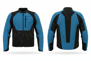 รับผลิตเสื้อแจ็คเก็ตมอเตอร์ไซค์แบบขายส่ง คุณภาพสูง กันน้ำ ระบายอากาศได้ดี มีกระเป๋าซิป เสื้อแจ็คเก็ตนิรภัยสำหรับขี่มอเตอร์ไซค์ - Product Image 6