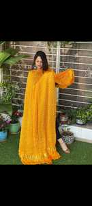 Pink Bandhani Dupatta Traditional Pattern <b>Shawl</b> Wrinkle Free Dupatta Perfect for Wear In Lehenga And Dress - Product Image 4