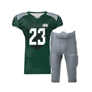 Créez votre propre logo, uniforme de football personnalisé en couleur, fabriqué dans les meilleurs matériaux, uniforme de football américain très vendu - Product Image 1