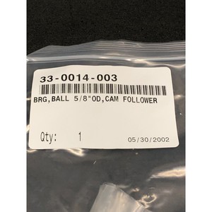 Rodamiento de Bolas ONTRAK 33-0014-003, 5/8" OD, CAM - Equipo y Piezas de Semiconductores de Confianza de Tradicción Global - Product Image 6