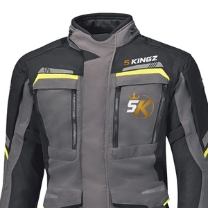 Chaquetas de Motociclismo para Carretera y Todoterreno, Impermeables, Resistentes al Viento, Protección para las Cuatro Estaciones, 100% Poliéster, Ropa de Motociclista - Product Image 4