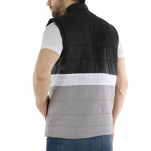 Gilet en toile pour homme, léger, respirant, décontracté, vêtement d'extérieur d'hiver avec rembourrage pour une mobilité et un confort actifs - Product Image 2