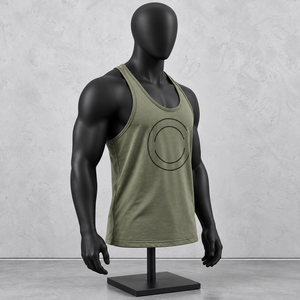 Custom Logo <b>Mens</b> Casual Fitness Bodybuilding Quickly Dry Knitted Mesh 100% Cotton Summer Graphic Printed Workout <b>Running</b> <b>Vest</b> - Product Image 2