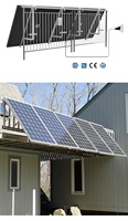 Micro onduleur de panneau solaire flexible avec contrôleur MPPT extérieur de batterie au lithium pour modules photovoltaïques alimentés par balcon de 500W