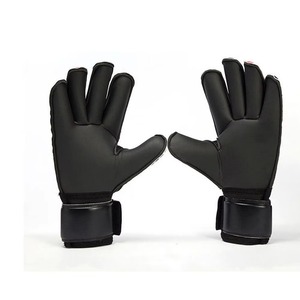 Gants de gardien de but de football professionnels pour adultes et enfants, nouveau design, protection des doigts, en cuir - Product Image 2