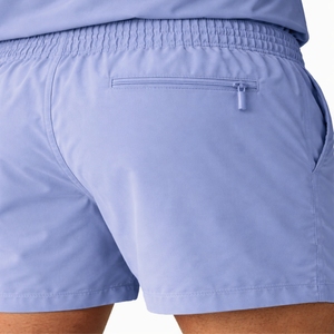 Ensemble sweat à capuche et short légers de couleur unie pour hommes, ensemble de survêtement décontracté deux pièces, vêtements de sport d'été - Product Image 6