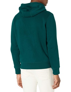 OEM Custom Logo High Quality <b>Men's</b> Zipper <b>Thermal</b> Hoodies 100% Cotton Fleece New Arrival Winter <b>Top</b> Collection hoodies - Product Image 2
