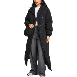 <b>Women</b> <b>Puffer</b> Coat Winter Warm Hooded Fashion Padding Outdoor Windproof Solid Color <b>Lightweight</b> High Quality Custom Logo <b>Jacket</b> - Product Image 6