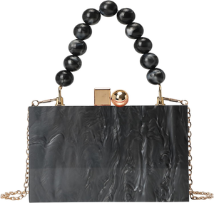 Most Popular Resin Clutch Metal Chain Sling Bags Unique Handcrafted <b>Wedding</b> Party Design by blossom craft india - Product Image 5