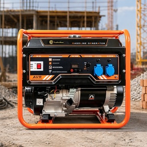 Generador de Gasolina de Tipo Abierto de 11.87kVA con Motor de 4 Tiempos Refrigerado por Aire, Frecuencia de 50/60Hz para Uso Doméstico en Cortes de Energía y Emergencias - Product Image 1