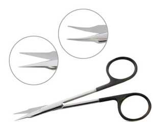 Stevens Tenotomy Scissors 11.5cm Curved/Straight Stainless Steel 316L Orthopedic Surgical Instruments Set CE Manual Durable - Product Image 1