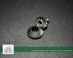 Engranaje cónico en espiral de mano derecha personalizado de alta precisión para núcleo de transmisión de caja de cambios para caja de cambios de cojinete de Motor - Product Image 2